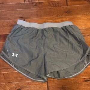 Under Armour Women's Gray Athletic Performance Shorts